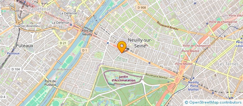 localisation de l'entreprise JUST SHARE à NEUILLY-SUR-SEINE
