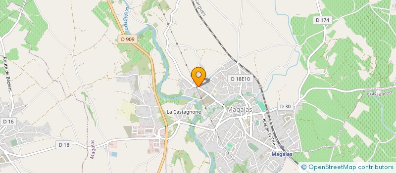 localisation de l'entreprise JUST SOUTH  MAGALAS