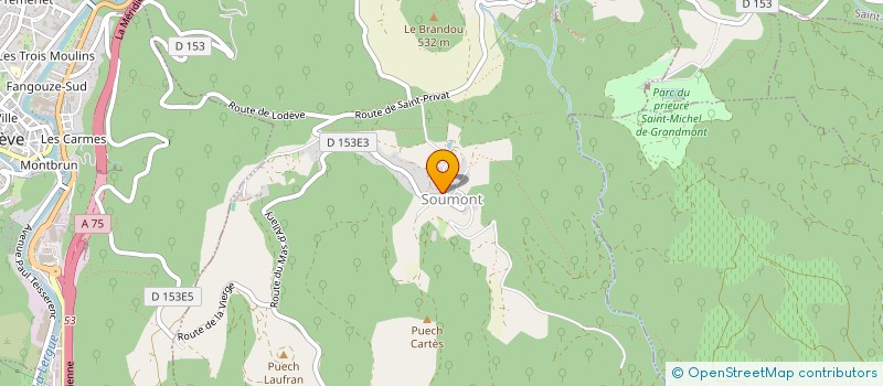 localisation de l'entreprise JUST SWINGIN  SOUMONT