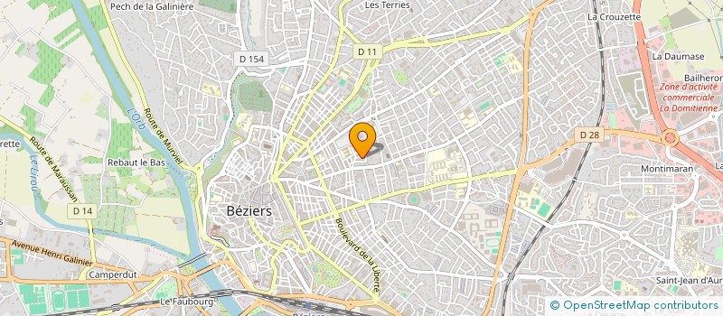 localisation de l'entreprise JUST SWINGIN BEZIERS  BEZIERS