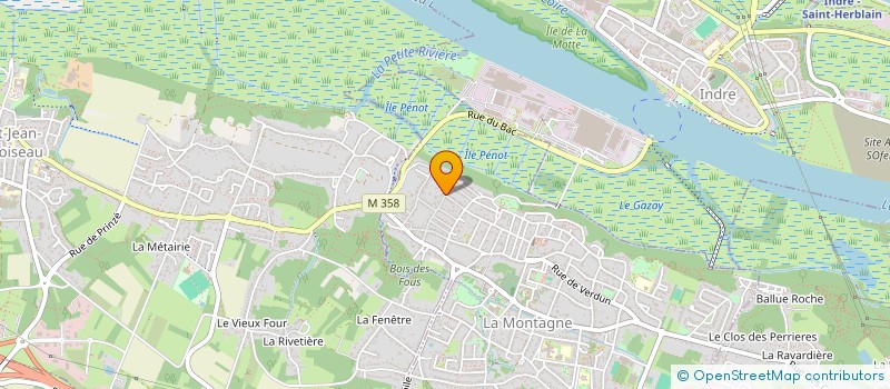 localisation de l'entreprise JUST THE WAY  LA MONTAGNE