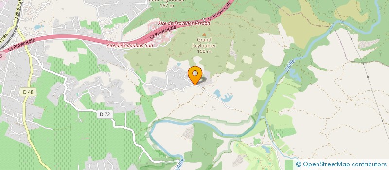 localisation de l'entreprise JUST'UN DOIGT  VIDAUBAN