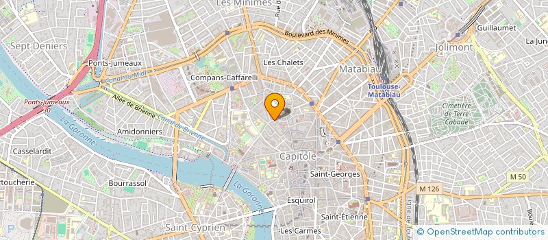 localisation de l'entreprise JUST YOGA TLSE à TOULOUSE