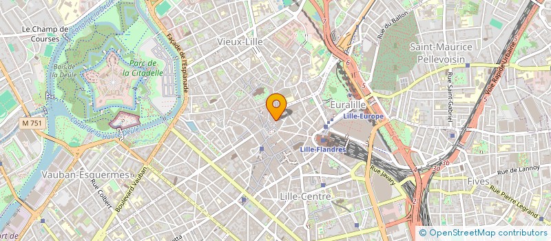 localisation de l'entreprise JUST4RENT à LILLE