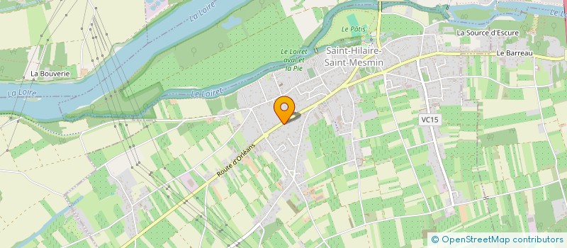 localisation de l'entreprise JUSTART  SAINT-HILAIRE-SAINT-MESMIN