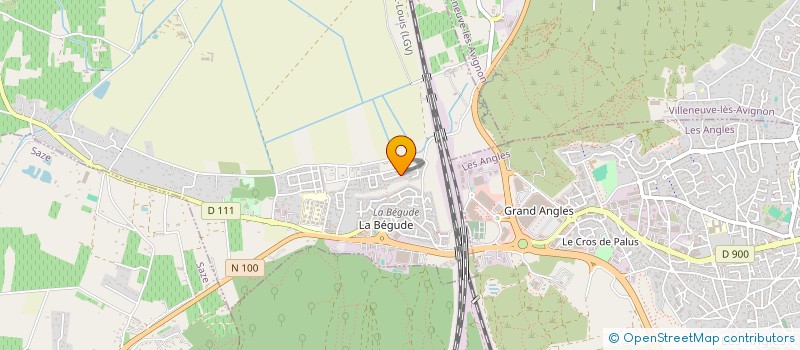 localisation de l'entreprise JUSTAXX  ROCHEFORT-DU-GARD