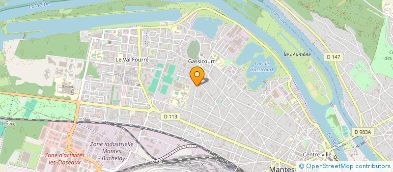 localisation de l'entreprise JUSTBEER BREWERY à MANTES-LA-JOLIE