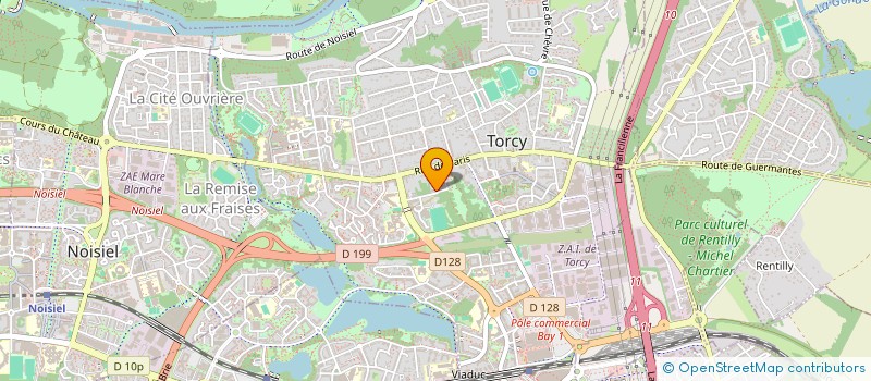 localisation de l'entreprise JUSTBYTES  NOISIEL