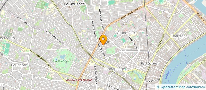 localisation de l'entreprise JUSTCE OPALS  BORDEAUX