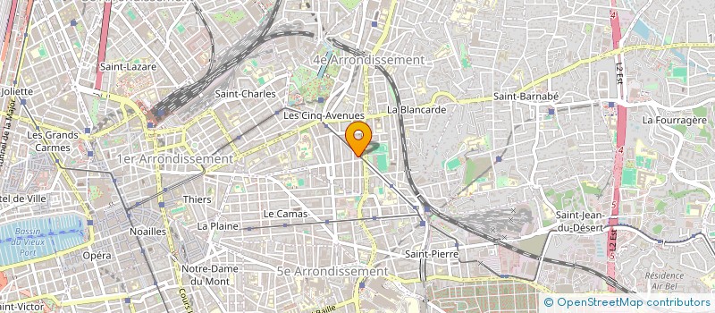 localisation de l'entreprise JUSTDEVOPS à MARSEILLE 4EME