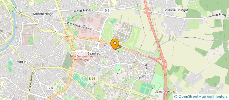 localisation de l'entreprise JUSTE ASK REAL ESTATE à POITIERS