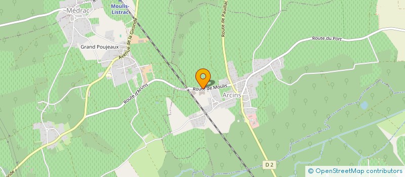 localisation de l'entreprise JUSTE BATIMENT  ARCINS