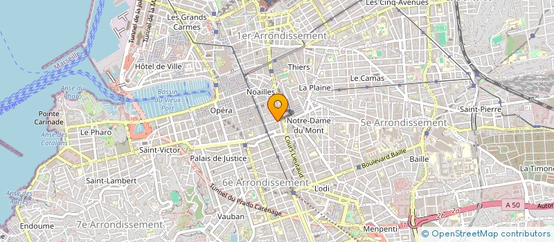 localisation de l'entreprise JUSTE BLANQUI IMMO à MARSEILLE