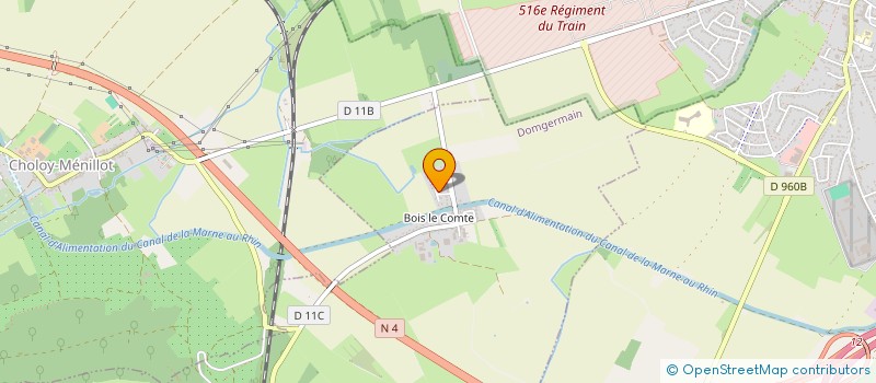 localisation de l'entreprise JUSTE DES POTES  DOMGERMAIN