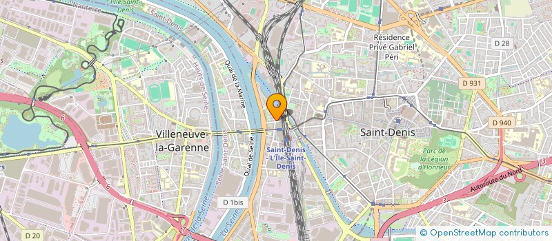 localisation de l'entreprise JUSTE ETRE HUMAIN (JEH) à SAINT-DENIS