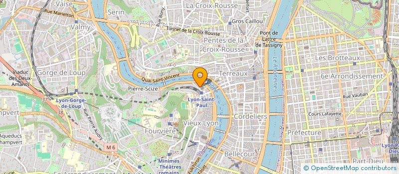 localisation de l'entreprise JUSTE MILIEU à LYON