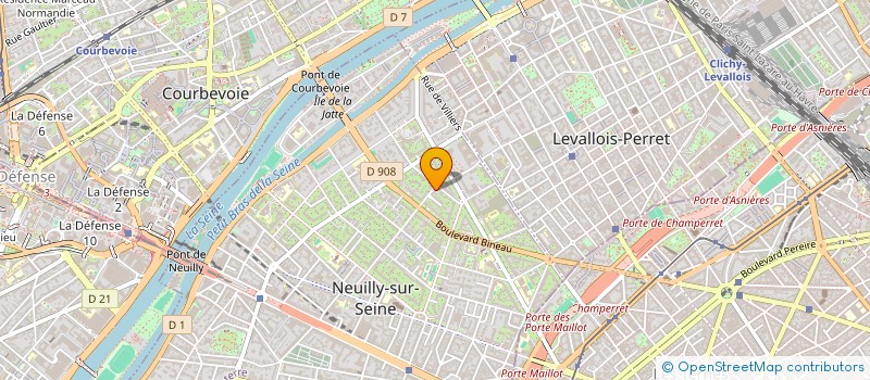 localisation de l'entreprise JUSTE PRESSE à NEUILLY-SUR-SEINE
