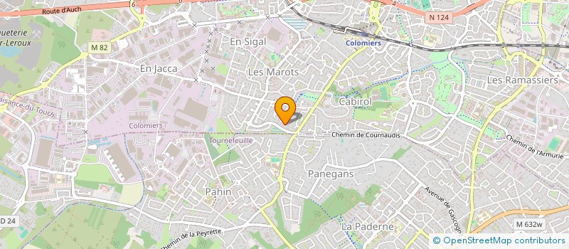 localisation de l'entreprise JUSTE UN AVANT GOUT à COLOMIERS