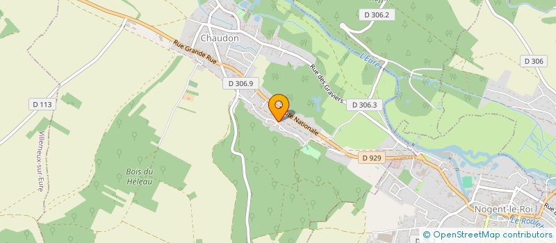 localisation de l'entreprise JUSTE UN TOIT à CHAUDON