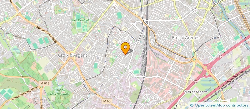 localisation de l'entreprise JUSTE UNE PROD à MONTPELLIER