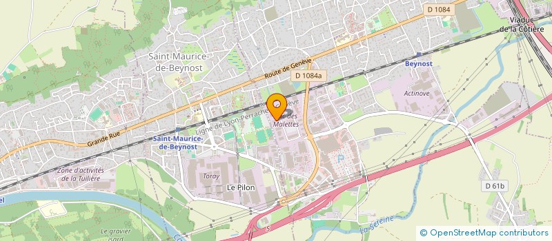 localisation de l'entreprise JUSTGAL à BEYNOST