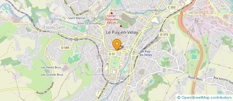 localisation de l'entreprise JUSTICE DU VELAY à LE PUY-EN-VELAY