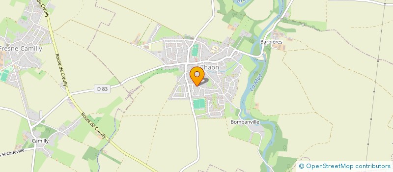 localisation de l'entreprise JUSTICE ET PAIX JEUNES  THAON