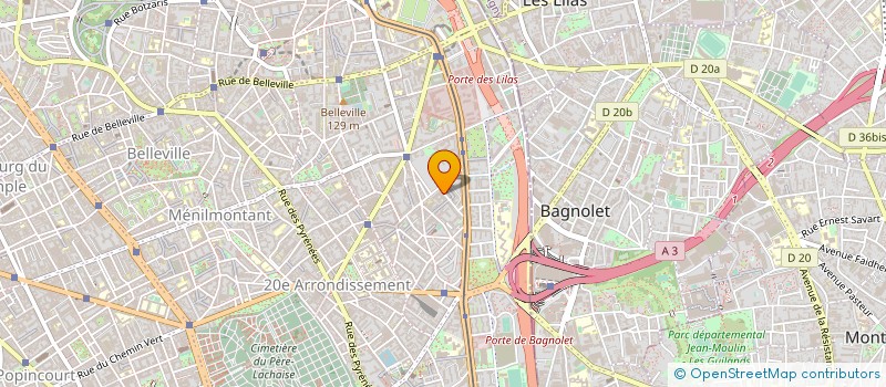 localisation de l'entreprise JUSTICE FINANCE  PARIS