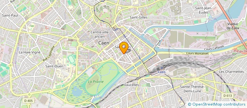 localisation de l'entreprise JUSTICI à CAEN
