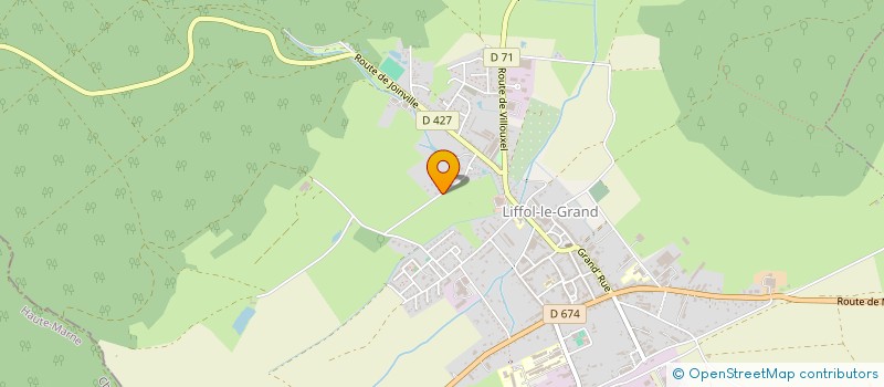 localisation de l'entreprise JUSTIEN  LIFFOL-LE-GRAND