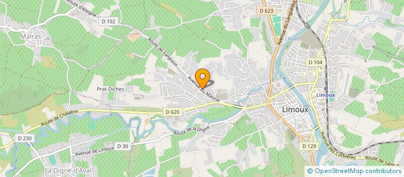 localisation de l'entreprise JUSTIN  MAGRIE