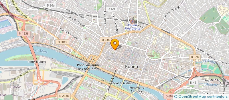 localisation de l'entreprise JUSTIN DELPLANQUE à ROUEN