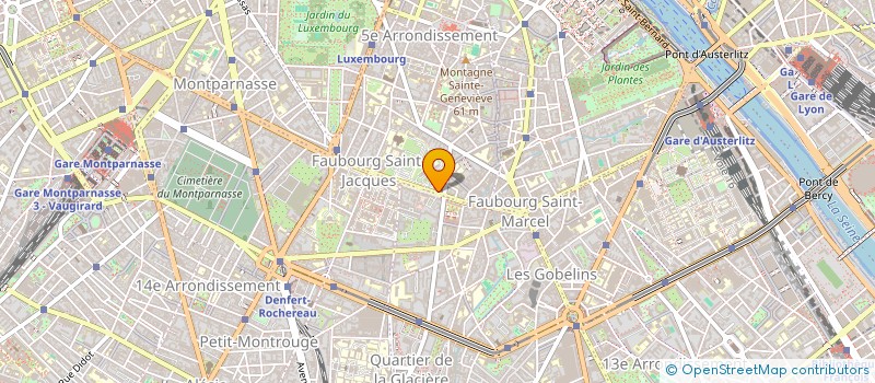 localisation de l'entreprise JUSTIN FLORAL à PARIS