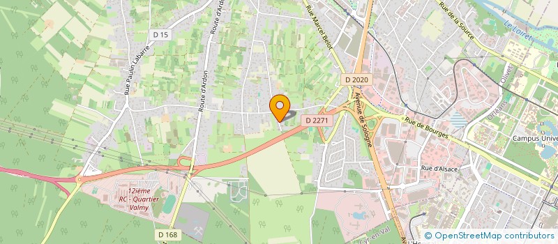 localisation de l'entreprise JUSTIN GIULETTA à ARDON