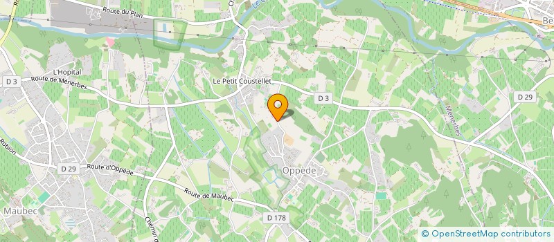 localisation de l'entreprise JUSTIN GREGOIRE  OPPEDE