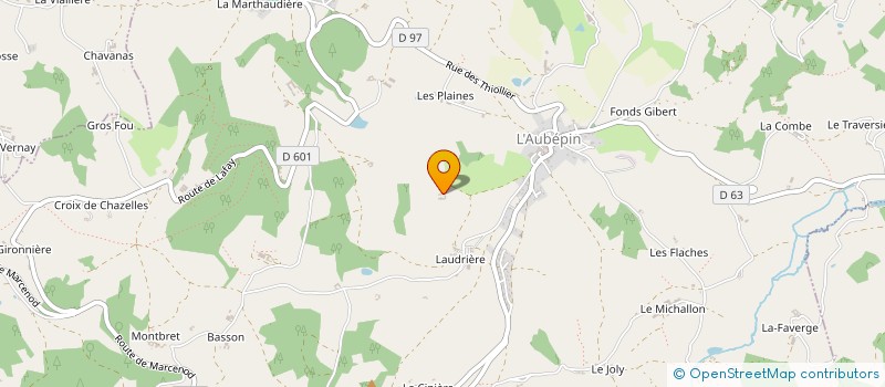 localisation de l'entreprise JUSTINE BLEICHER à LARAJASSE