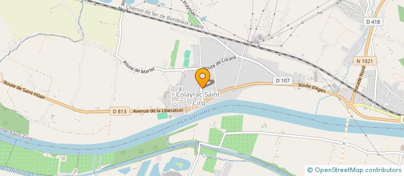 localisation de l'entreprise JUSTINE & CO ASSOCIATION POUR LA PROTECTION ANIMALE EN LOT ET GARONNE  NERAC