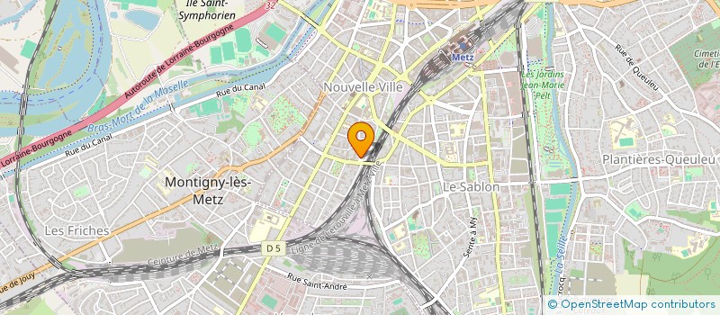 localisation de l'entreprise JUSTINE GRILL  METZ