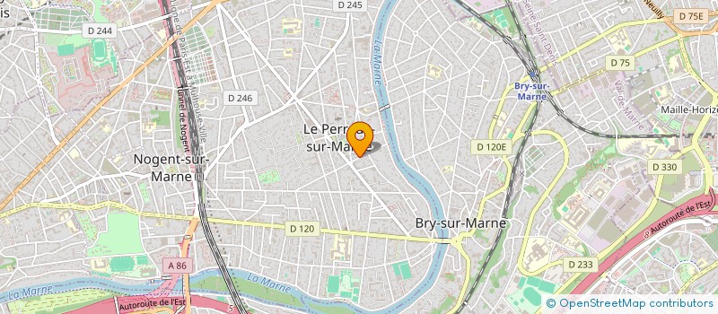 localisation de l'entreprise JUSTINE TORCAY  LE PERREUX-SUR-MARNE