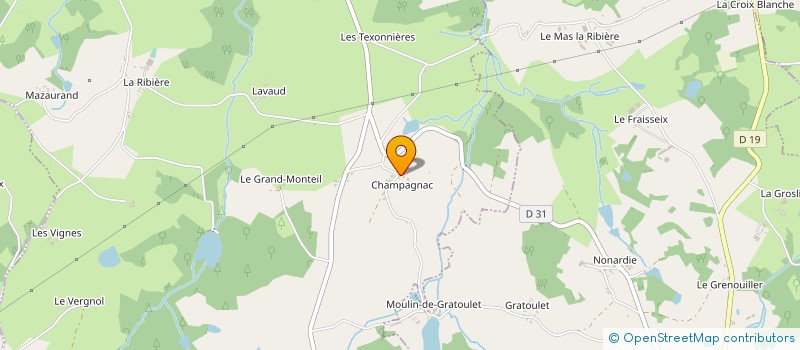 localisation de l'entreprise JUSTISIM à SAINT-PRIEST-LIGOURE