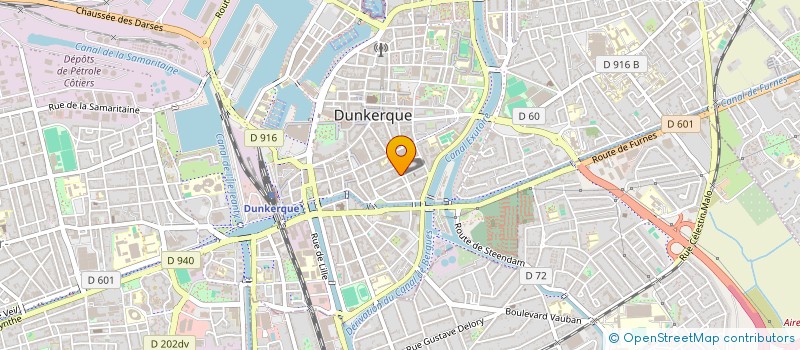 localisation de l'entreprise JUSTITIA LEX, HUISSIERS DE JUSTICE à DUNKERQUE
