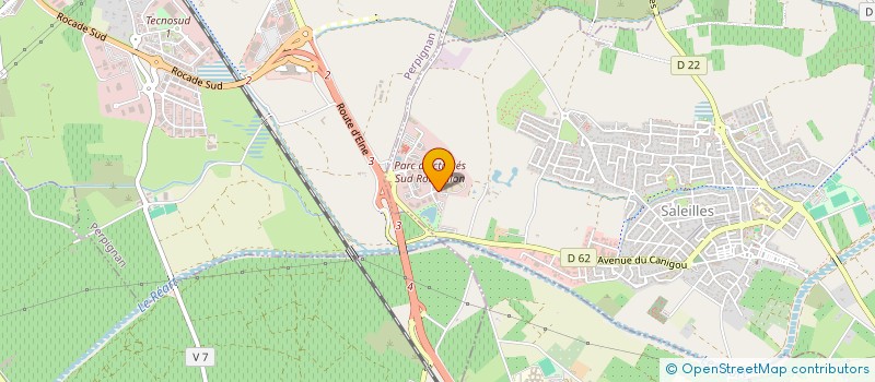 localisation de l'entreprise JUSTLOU  SALEILLES