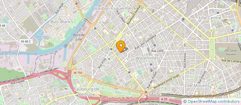 localisation de l'entreprise JUSTMYART à LILLE