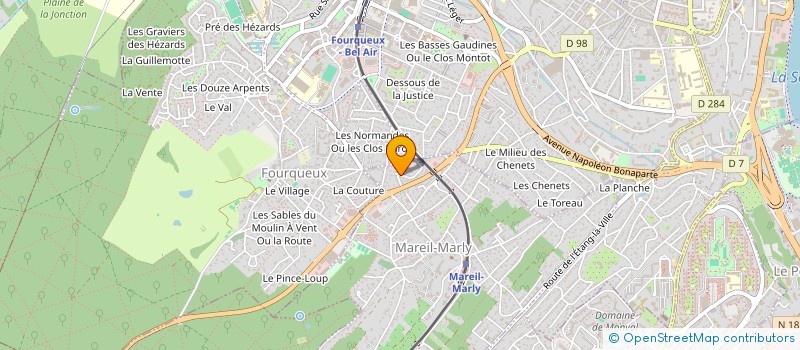localisation de l'entreprise JUSTNXTDOOR  MAREIL-MARLY