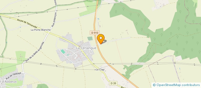 localisation de l'entreprise JUSYPA  LA CERLANGUE