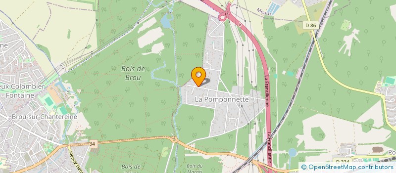 localisation de l'entreprise JUSYPATRIMOINE  POMPONNE