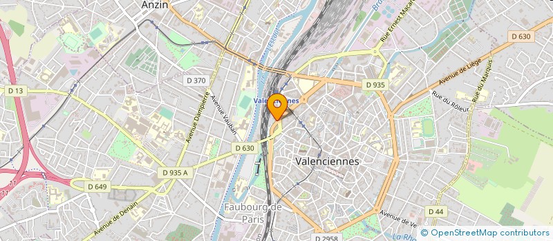 localisation de l'entreprise JUSZCZAK à VALENCIENNES