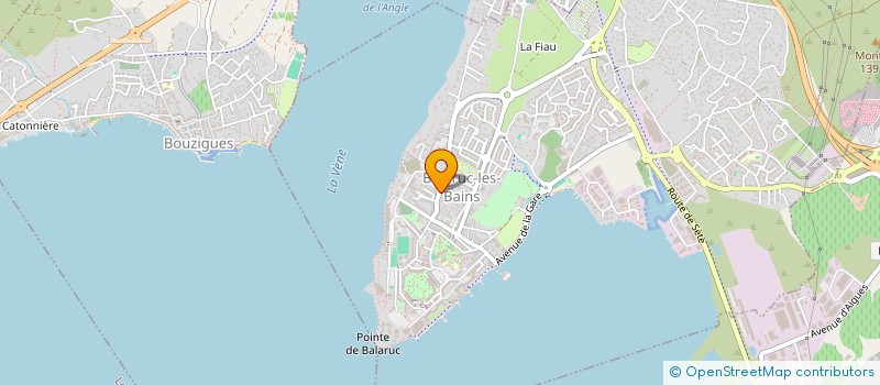 localisation de l'entreprise JUTHAI  BALARUC-LES-BAINS