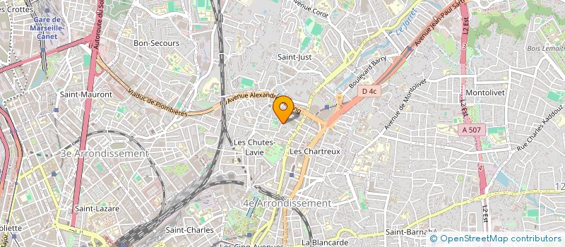 localisation de l'entreprise JUTHE IMMOBILIER  MARSEILLE