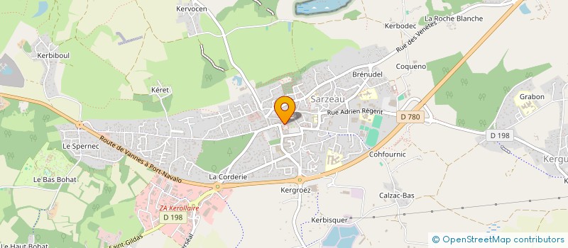 localisation de l'entreprise JUTHIS  SAINT-ARMEL